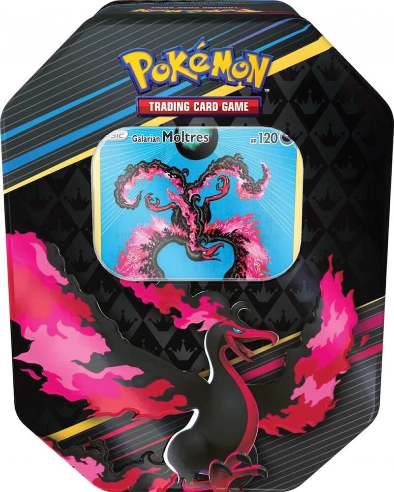Crown Zenith Tin [Galarian Moltres]