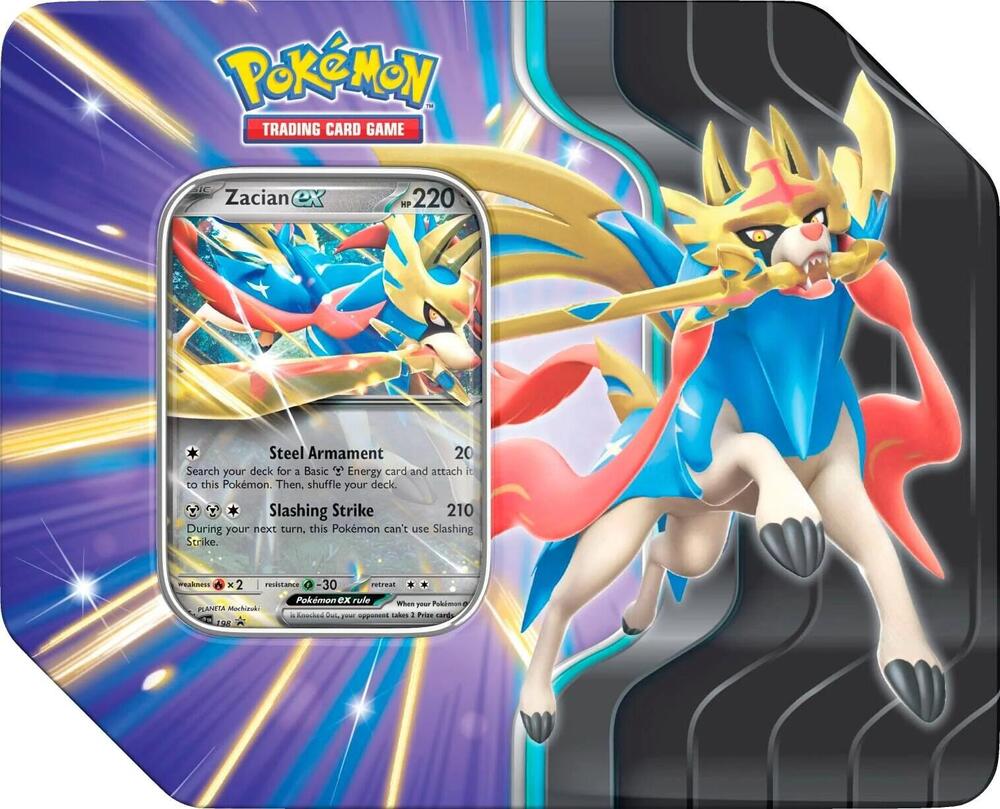 Slashing Legends Tin [Zacian ex]