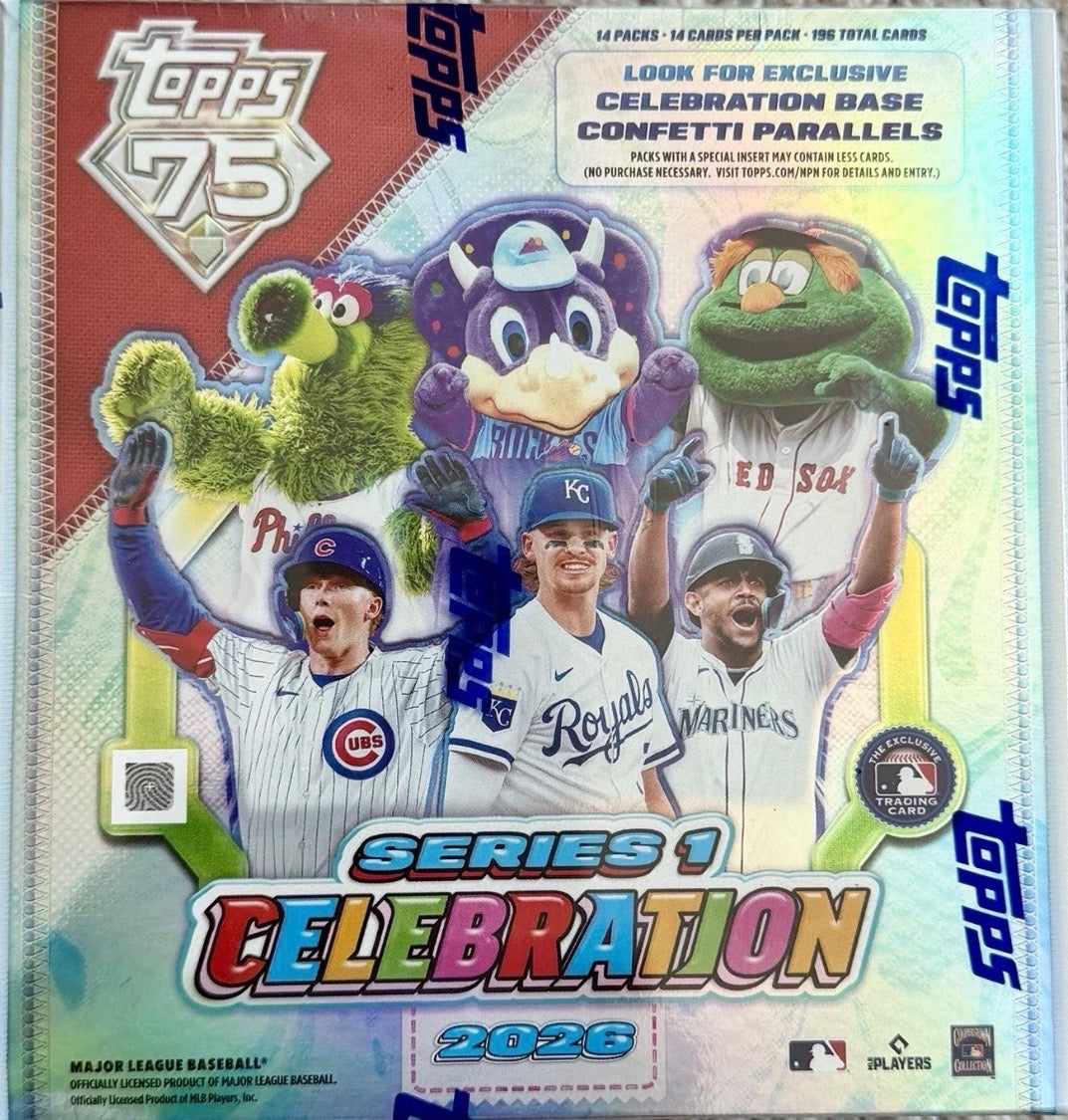 Topps 75 Series 1 Celebrations Mega Box
