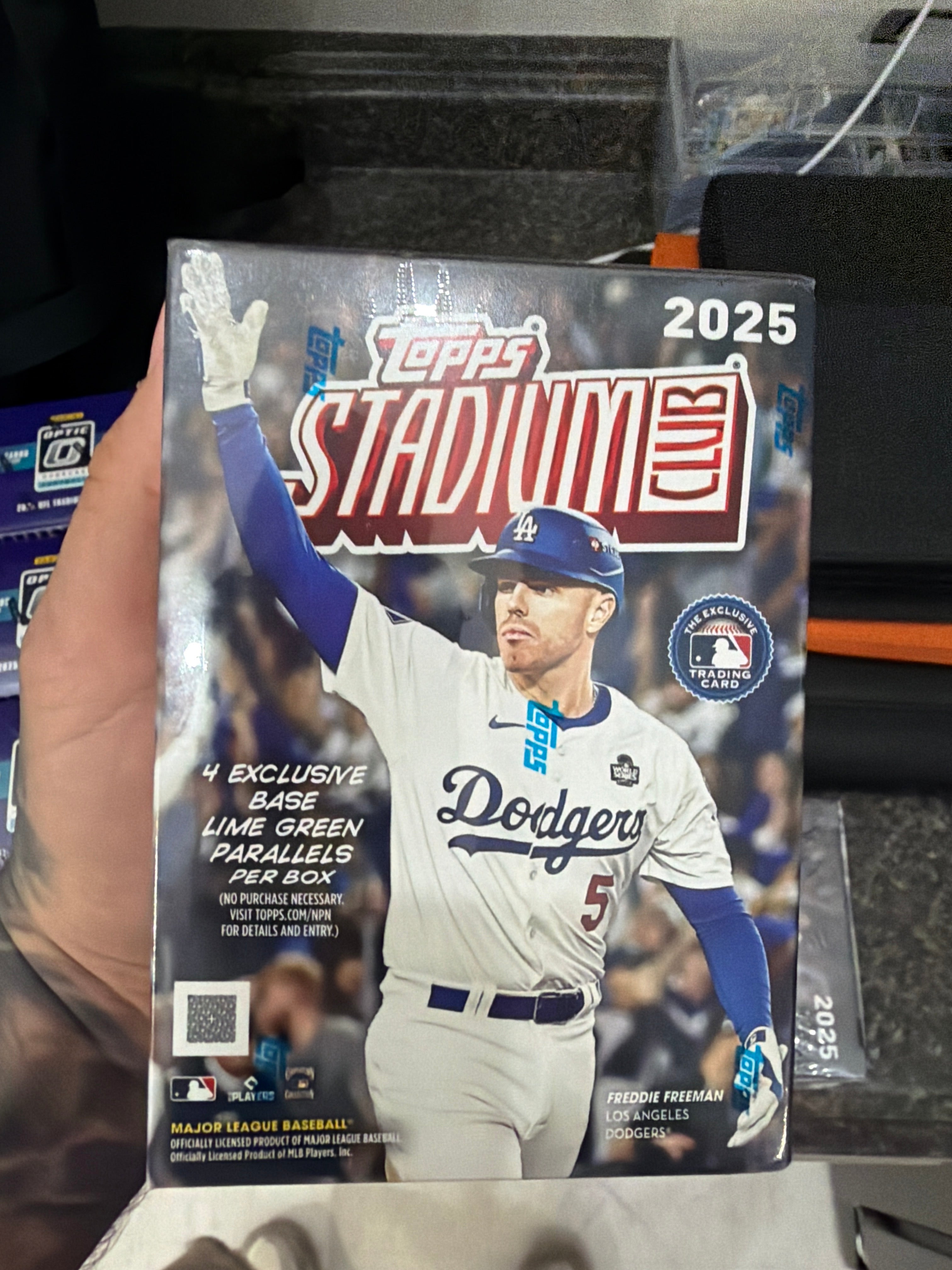 Topps stadium blaster box