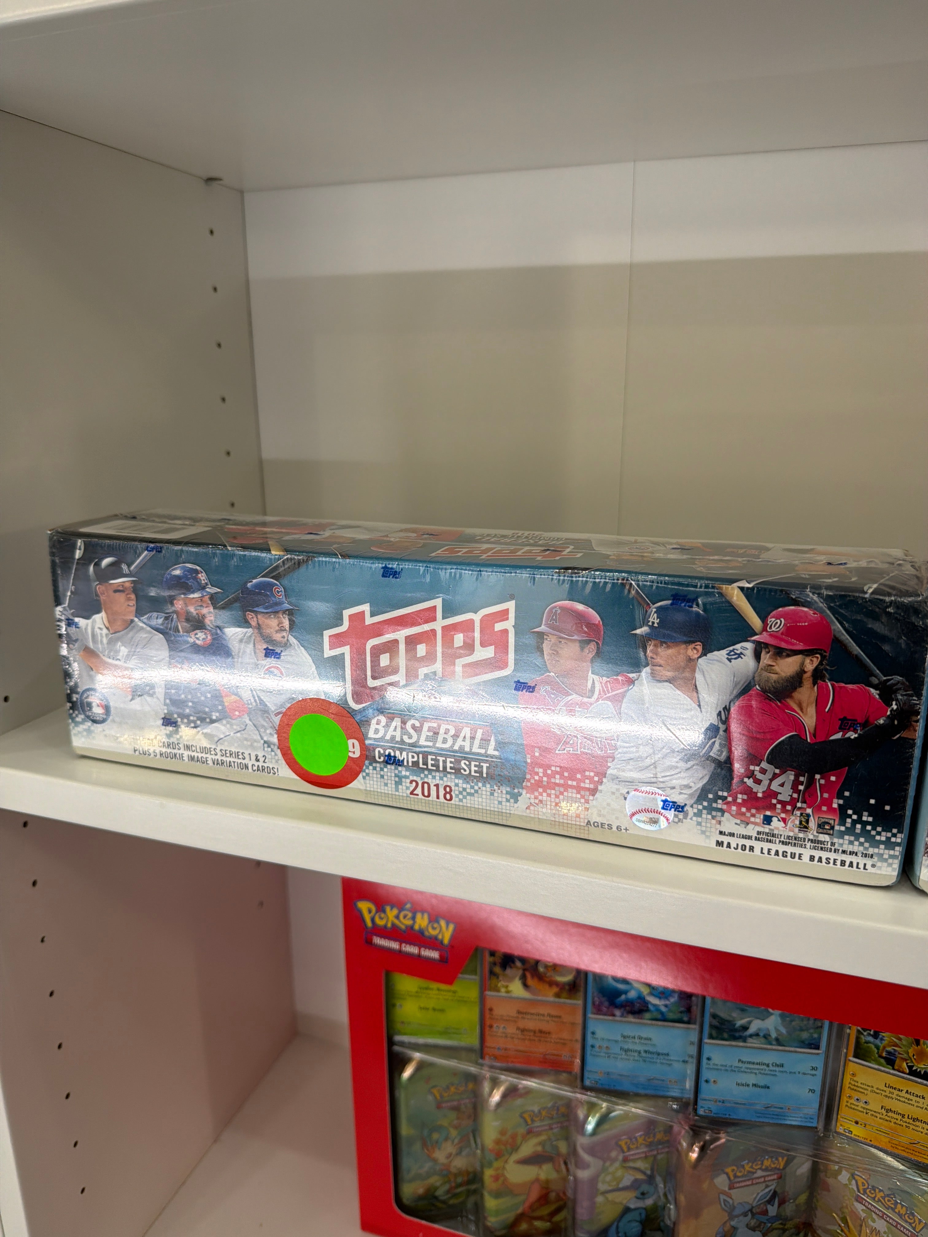Topps Baseball Complete Set (green sticker)
