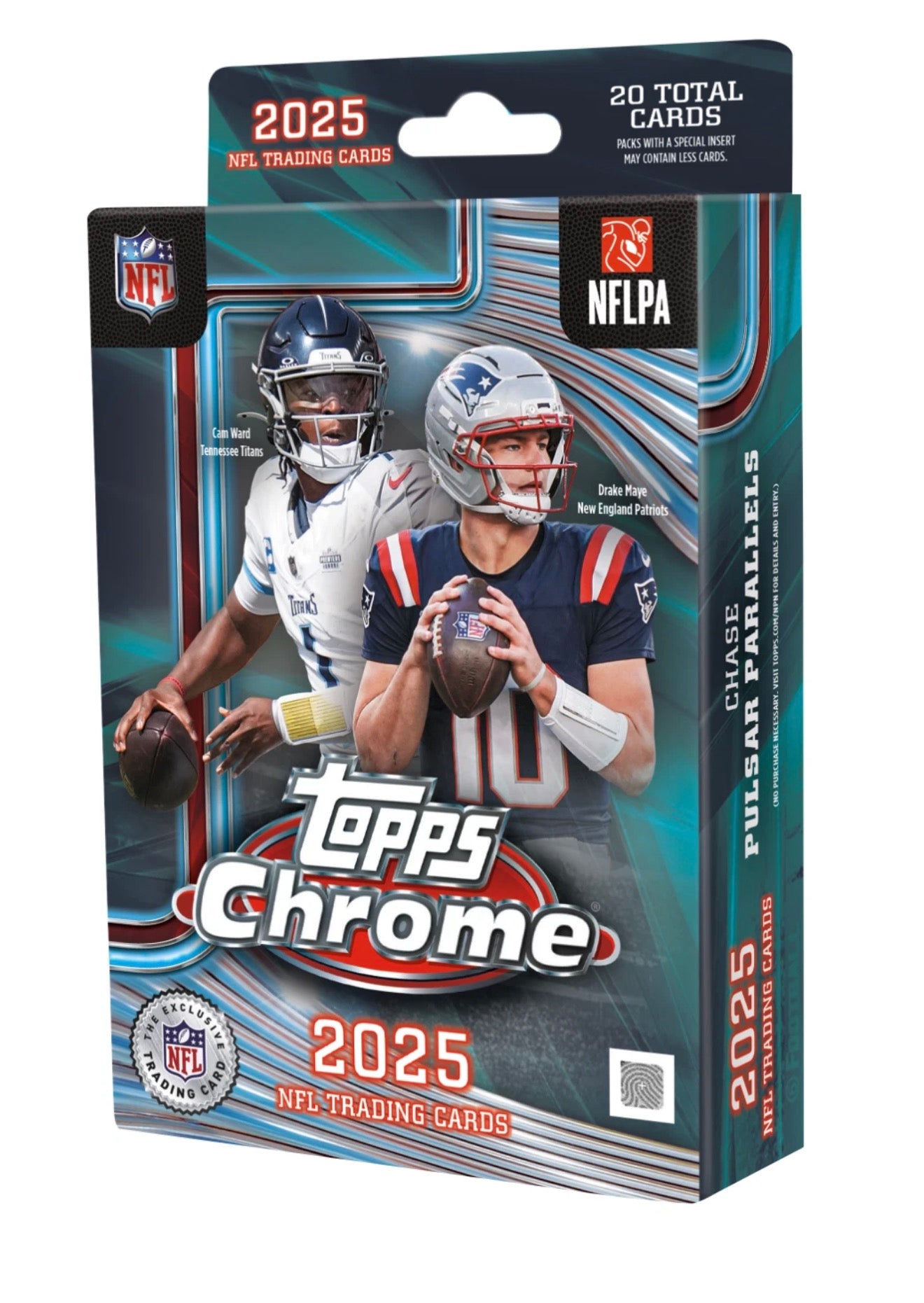 Topps Chrome Football 2025 Hanger Box