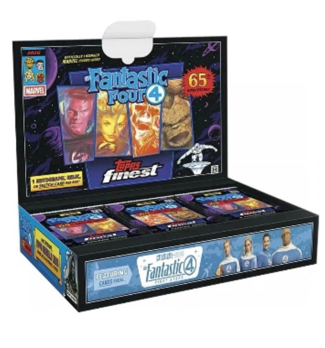2026 Topps Finest Fantastic Four 64th Anniversary Box Set