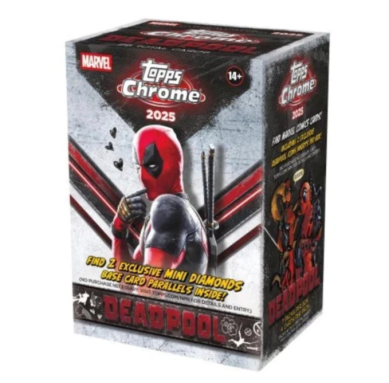 2025 Topps Chrome Marvel Deadpool Blaster Box
