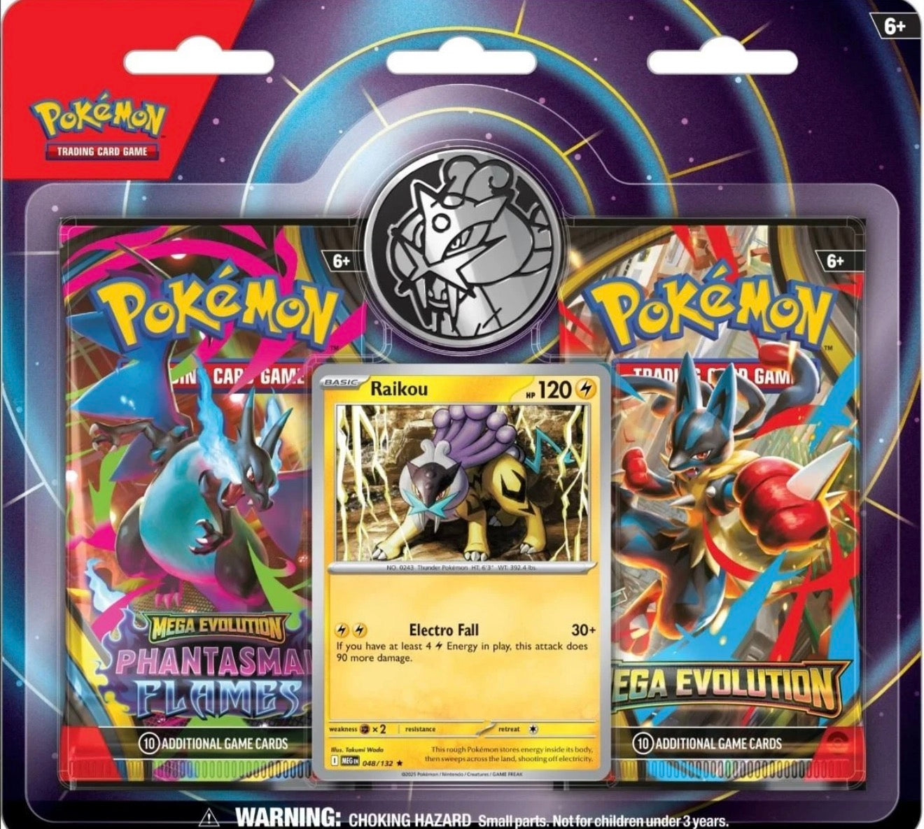 Pokemon Mega Evolution & Phantasmal Flames 2Pack Blister