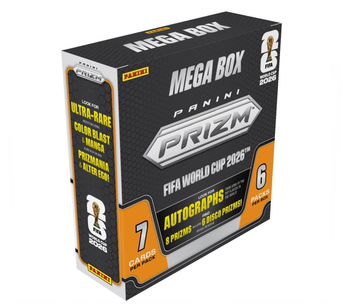2026 Panini Prizm FIFA World Cup Retail Mega Box