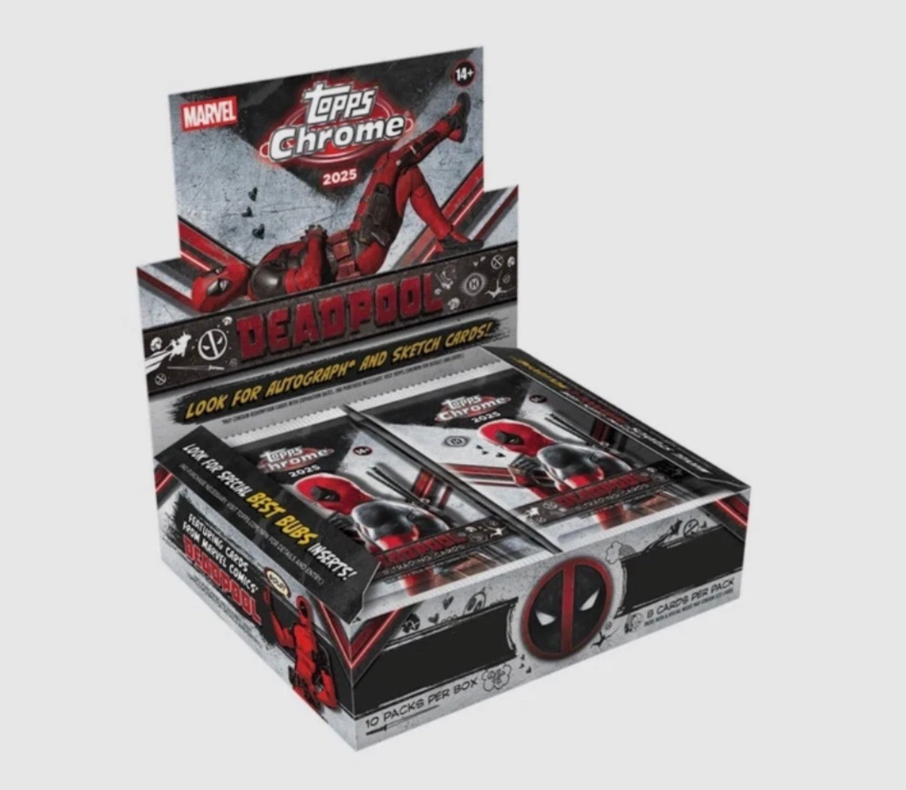 Deadpool Topps Chrome 2025 HOBBY Box