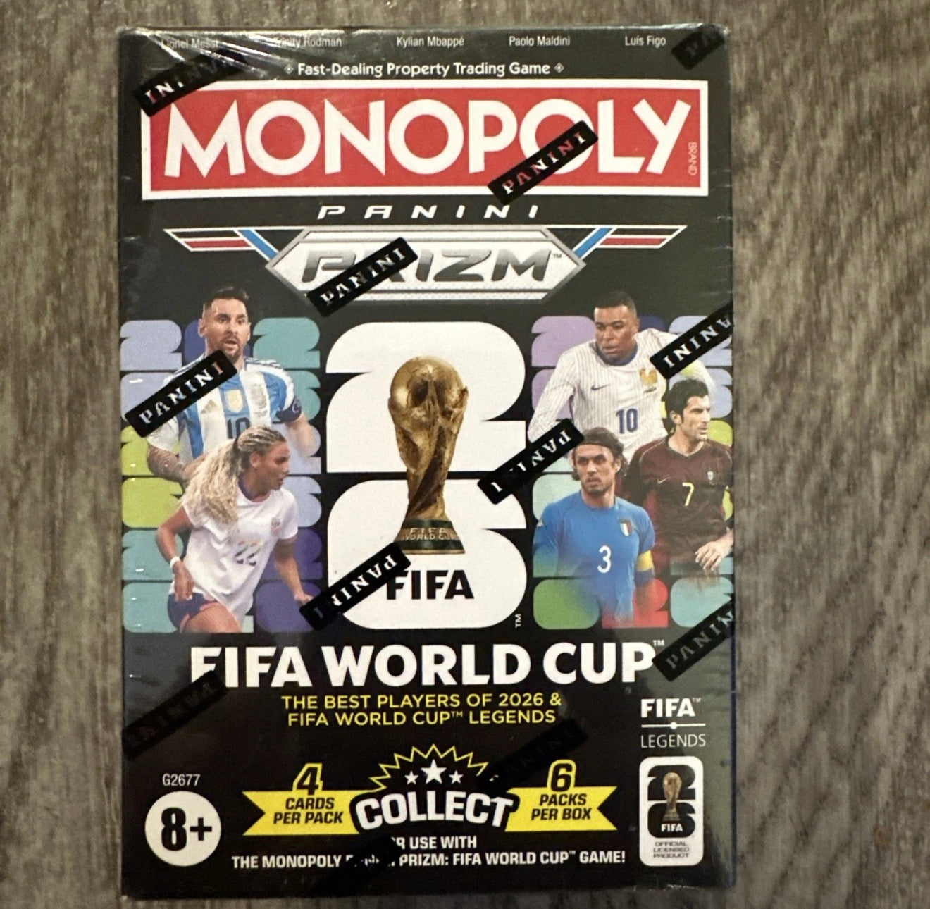 2026 Panini Prizm Monopoly FIFA World Cup Sealed Blaster