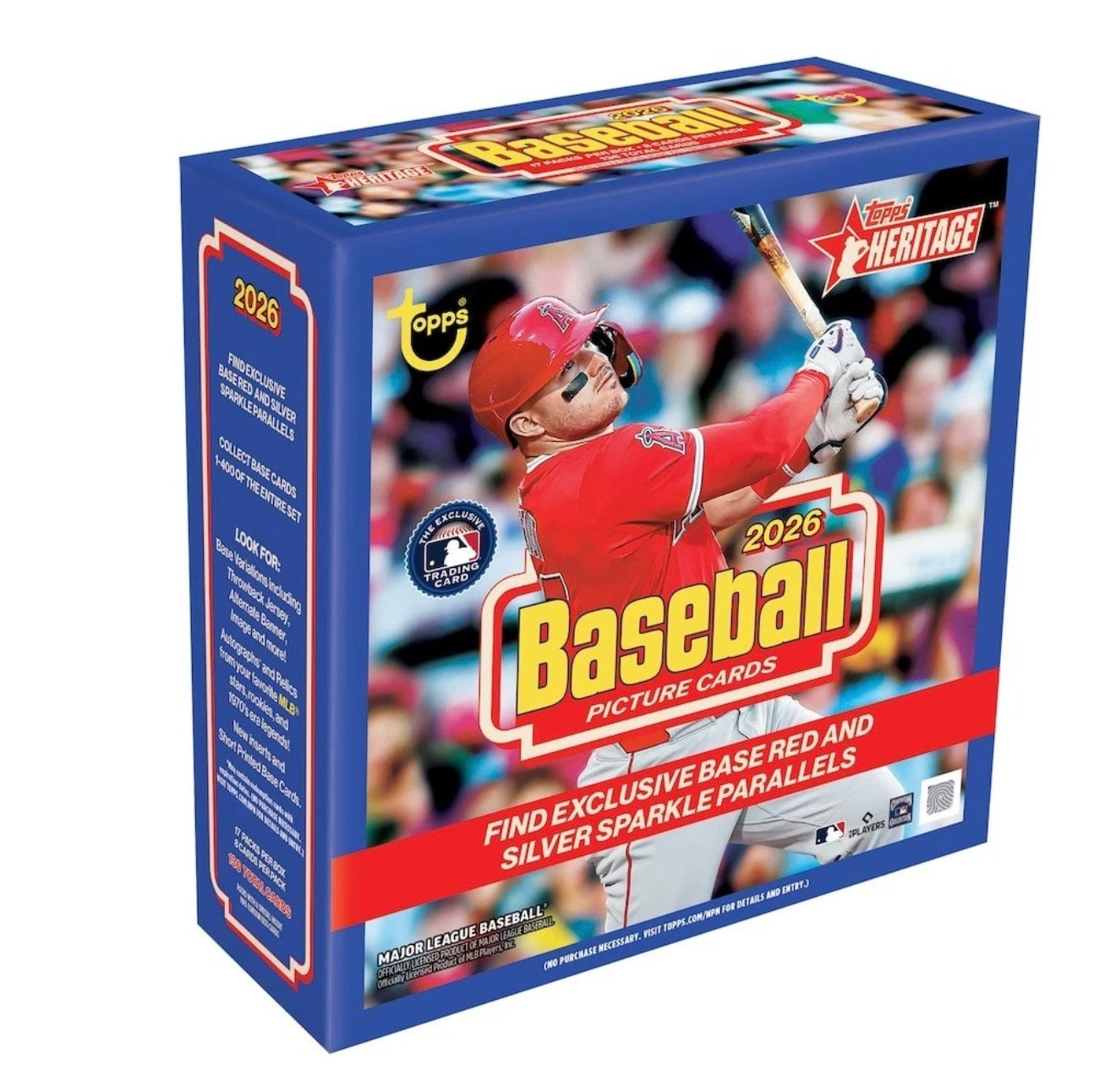 2026 Topps Heritage MLB Baseball Mega Box