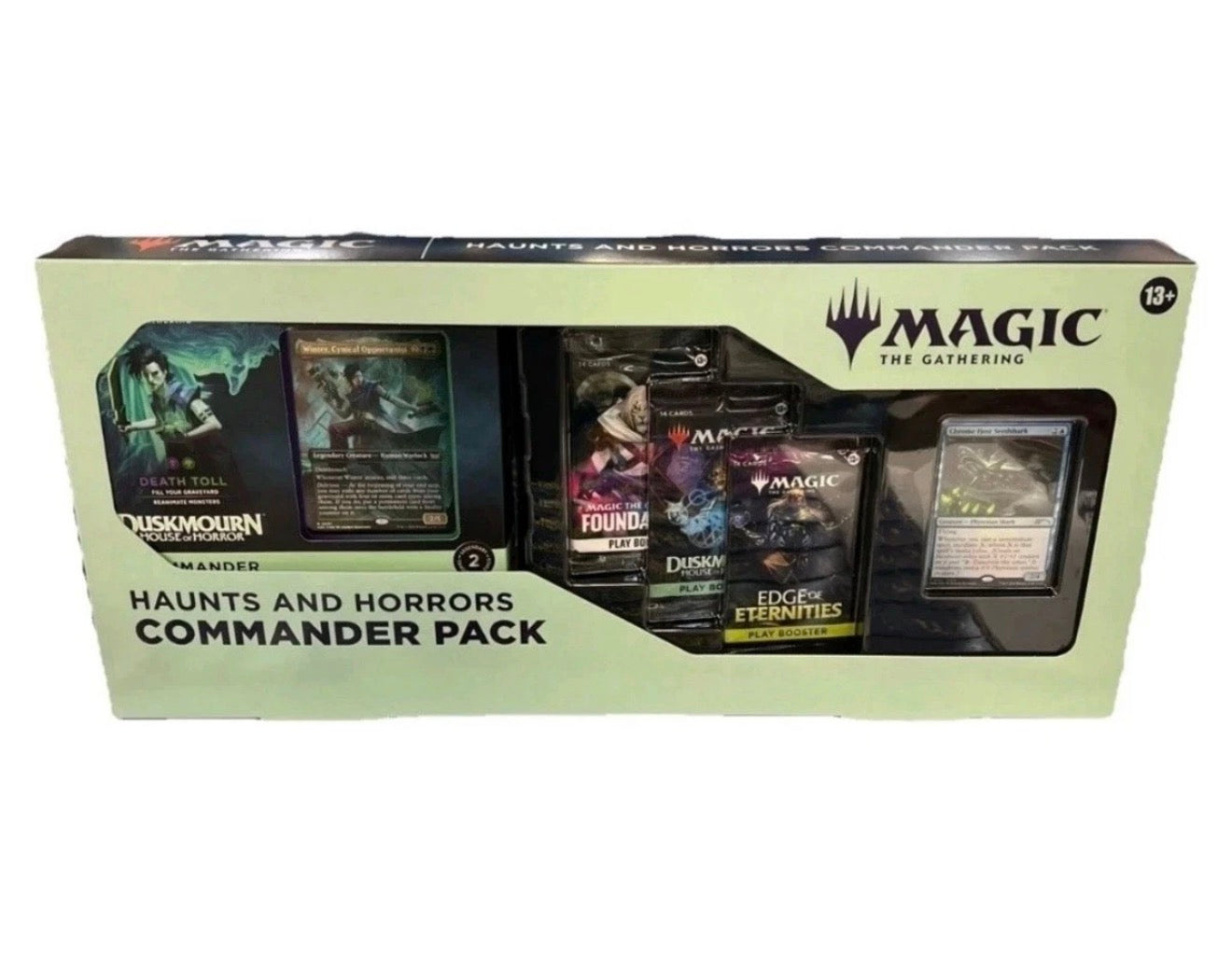 MAGIC THE GATHERING Haunts and Horrors COMMANDER PACK MTG DUSKMOURN *Death Toll