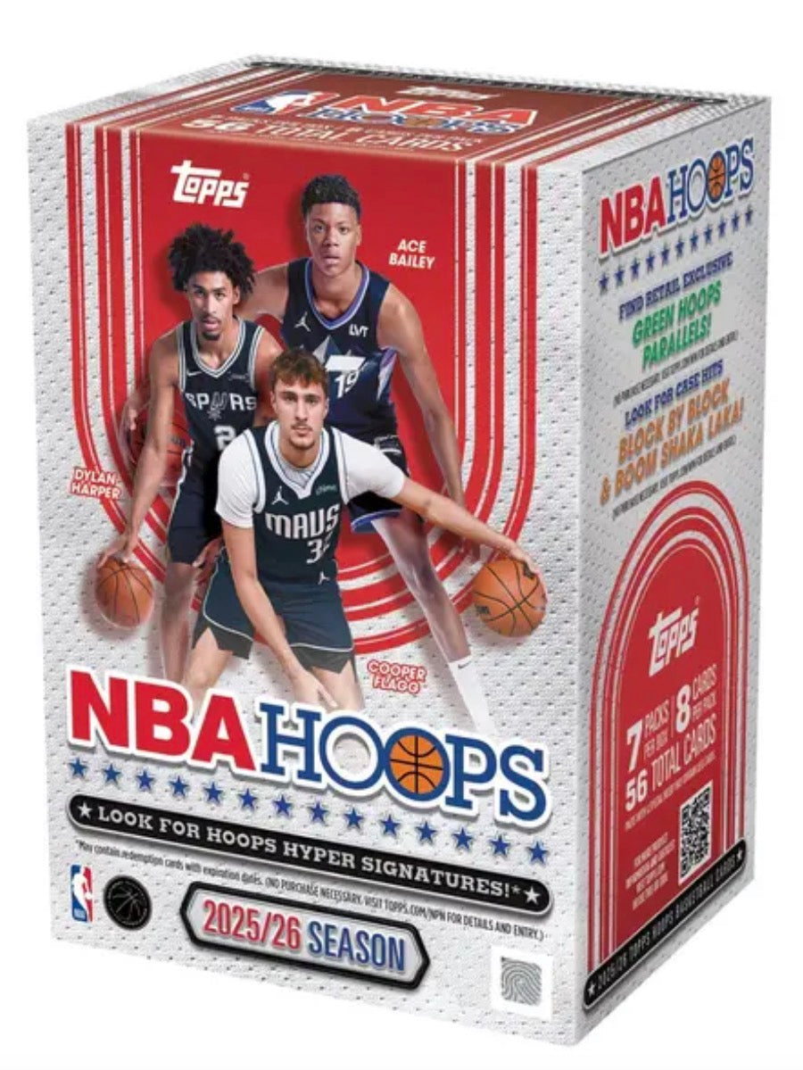 2025/26 Topps NBA Hoops Value Blaster Box