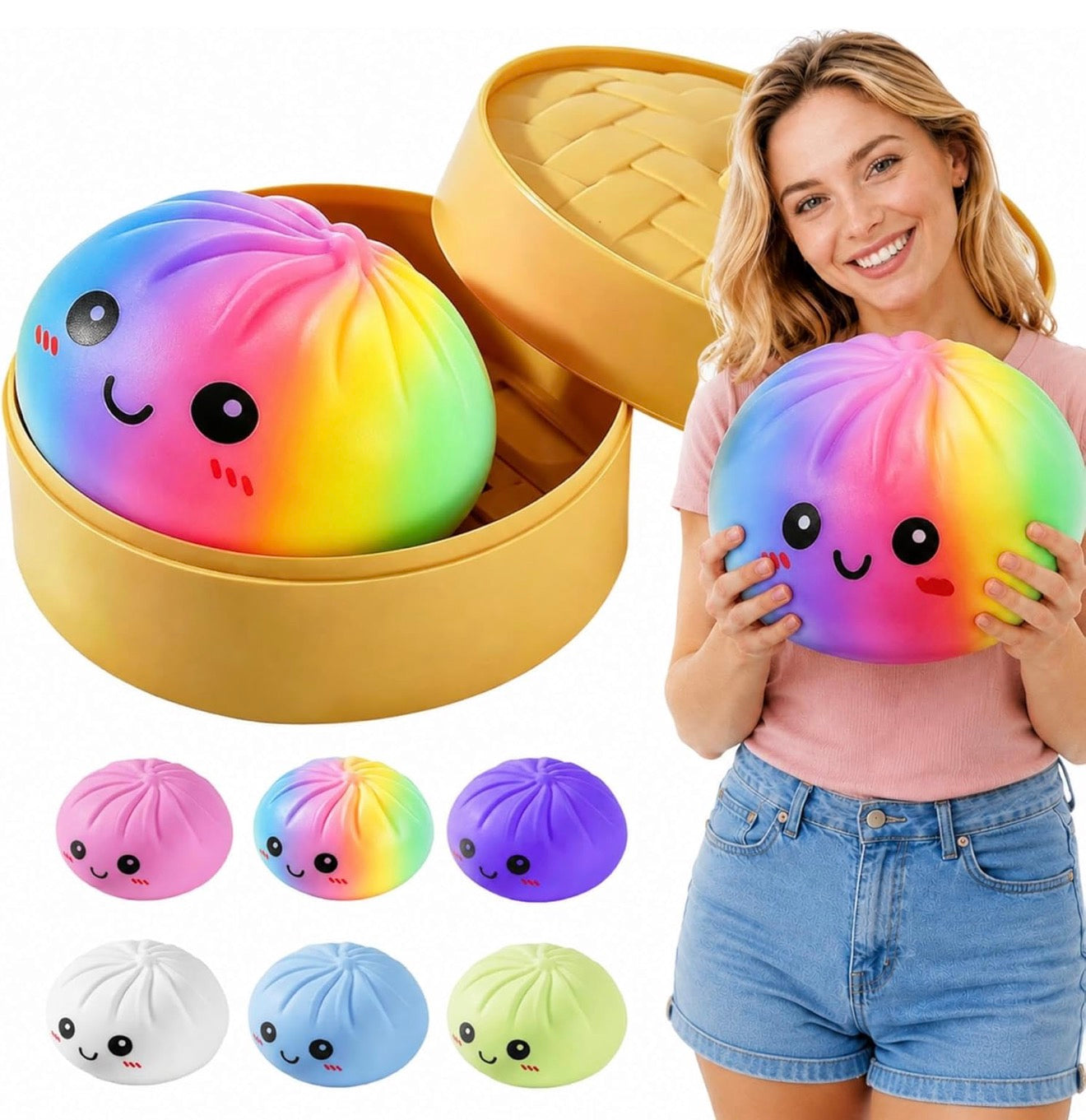 Giant Mochi Dumpling Squishy [REPLICA]