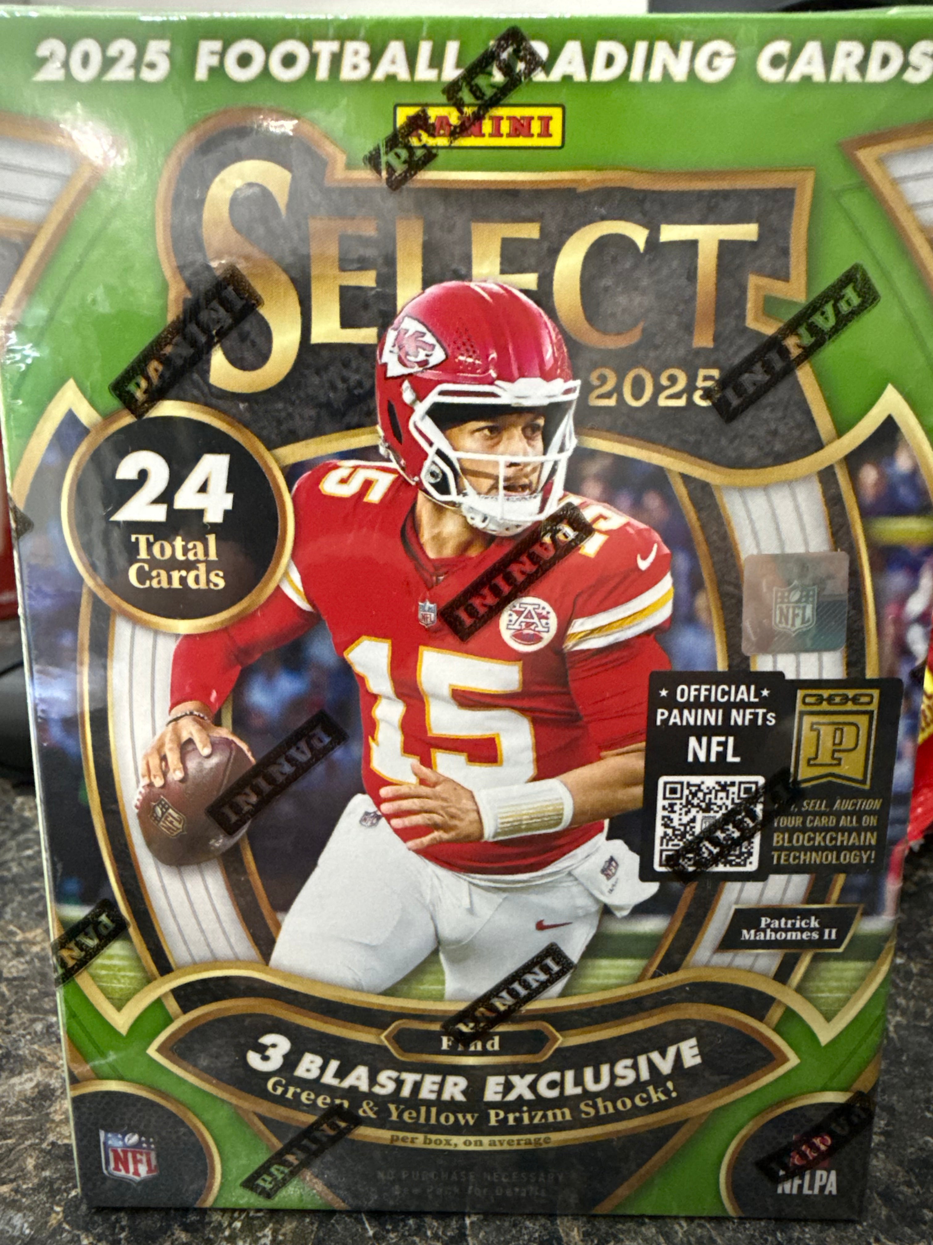 2025 Select Blaster Box Green & Yellow