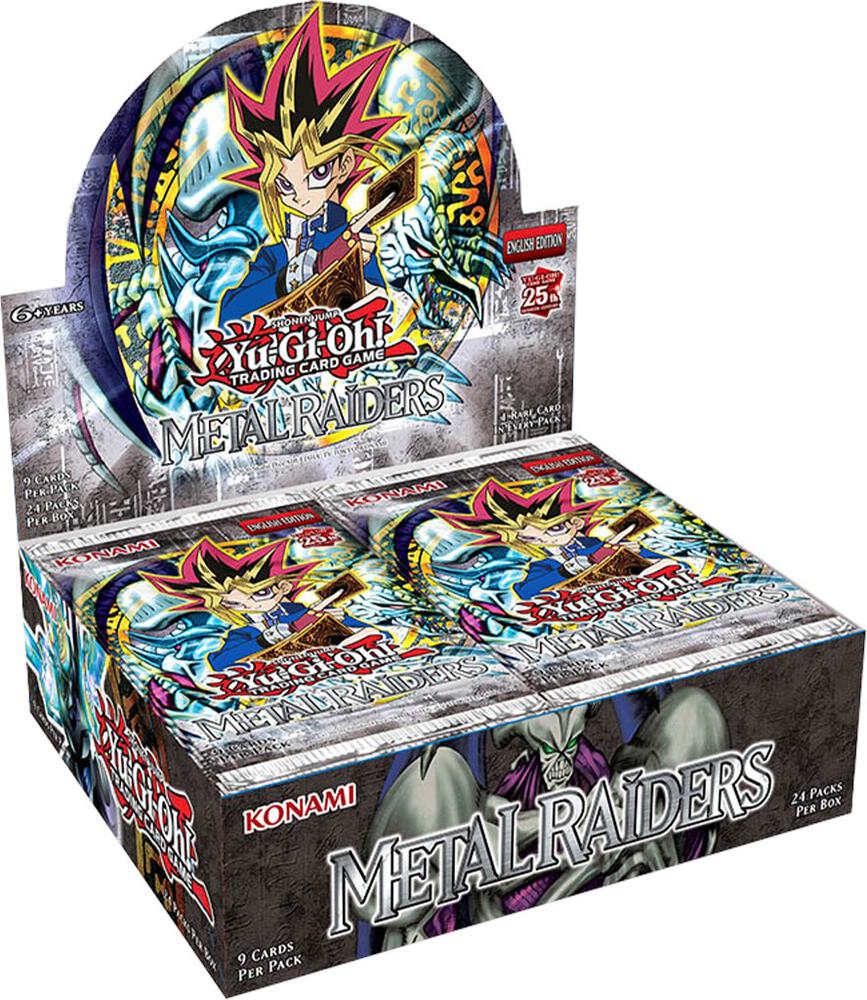 Yugioh - Metal Raiders Booster Box (25th Anniversary Edition) - Metal Raiders