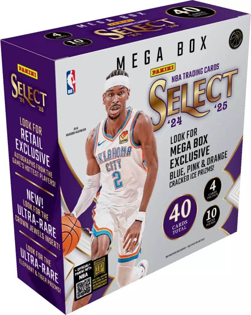 2024-25 Panini Select Basketball Mega Box
