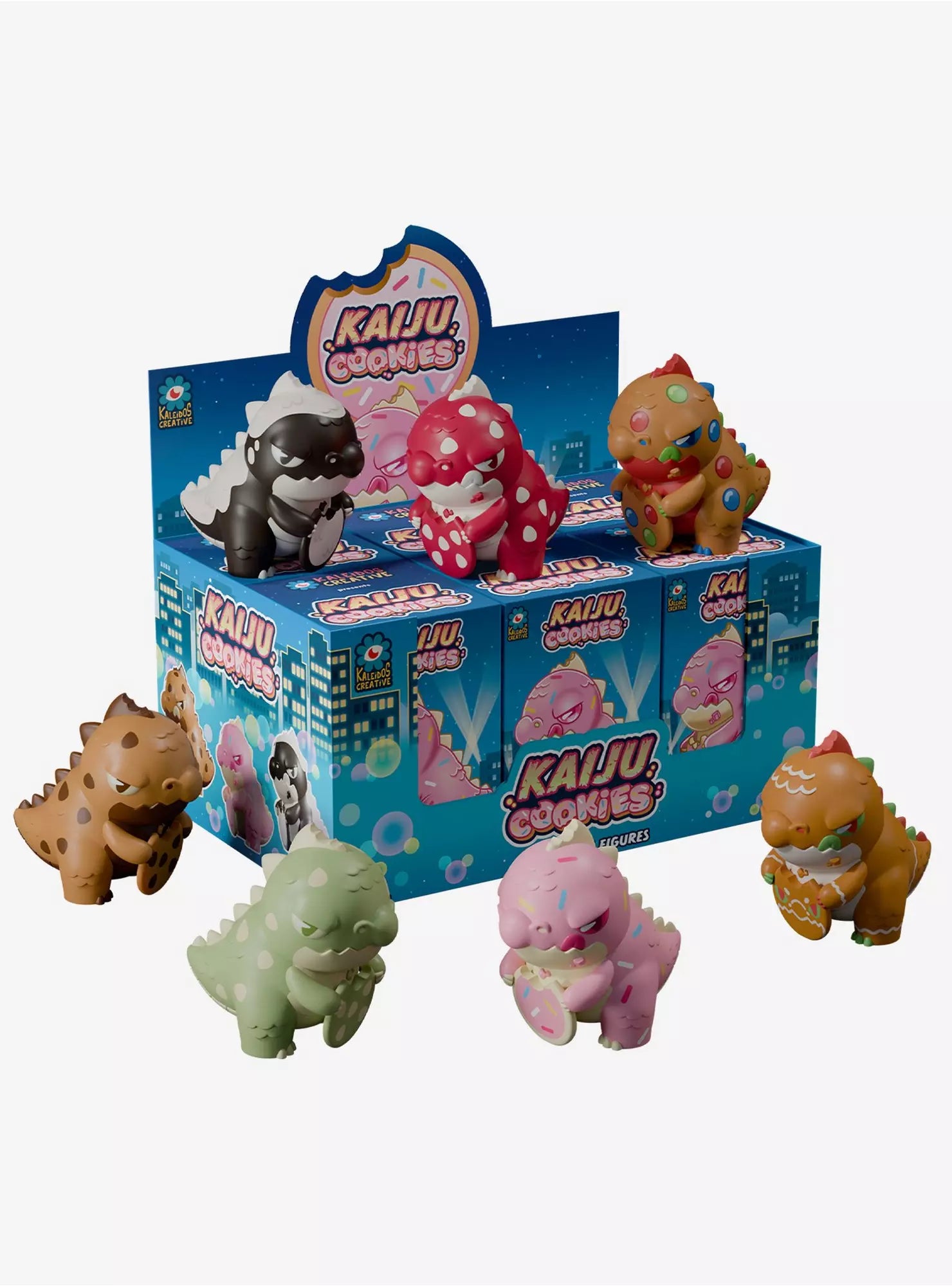 Kaleidos Creative Kaiju Cookies Blind Box Figure
