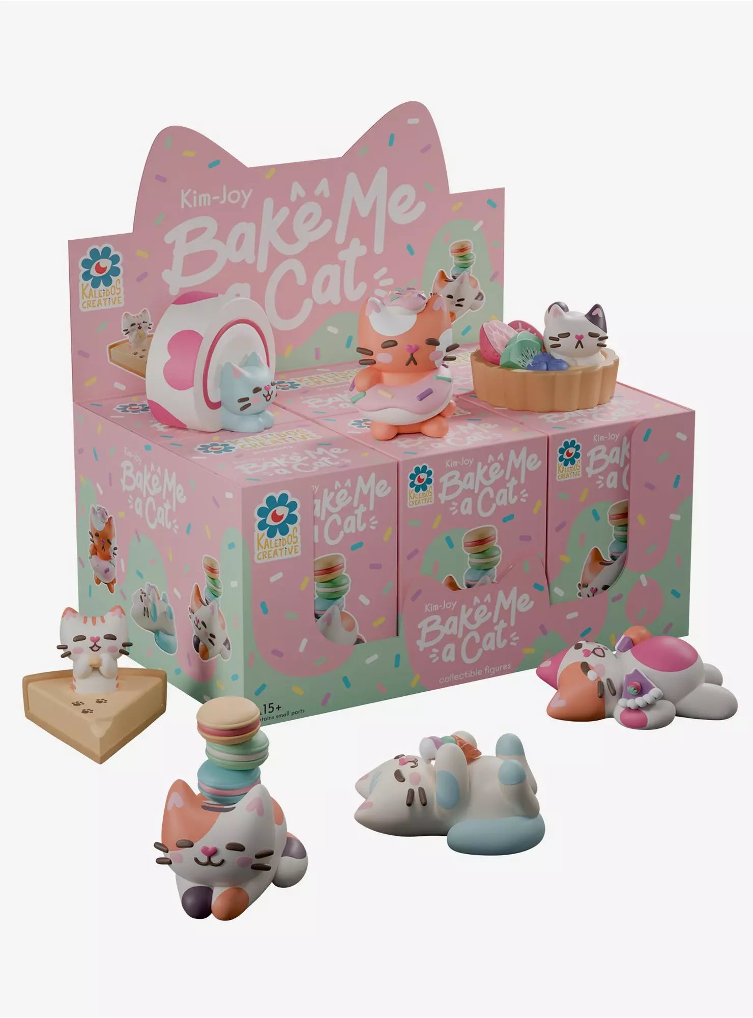 Kaleidos Creative X Kim-Joy Bake Me A Cat Blind Box Vinyl Figure (SINGLE)