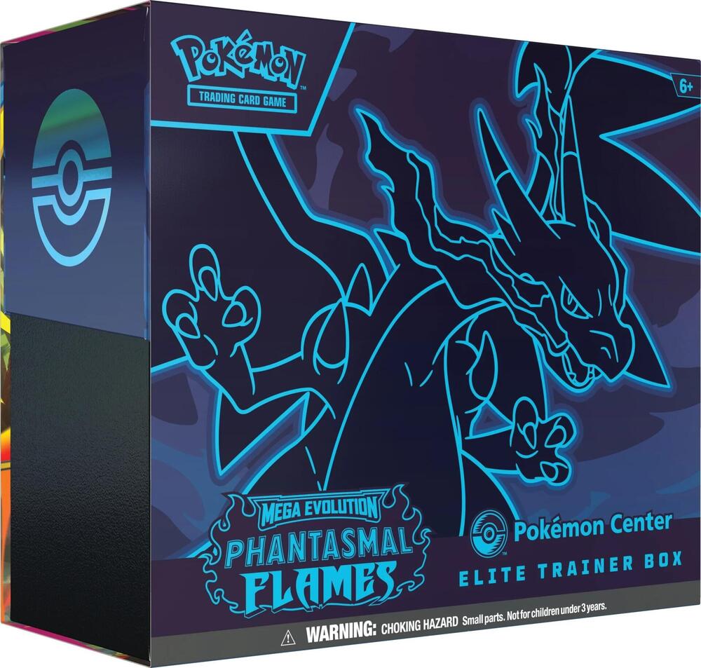 Phantasmal Flames Pokemon Center Elite Trainer Box (Exclusive) [Micro Dent]