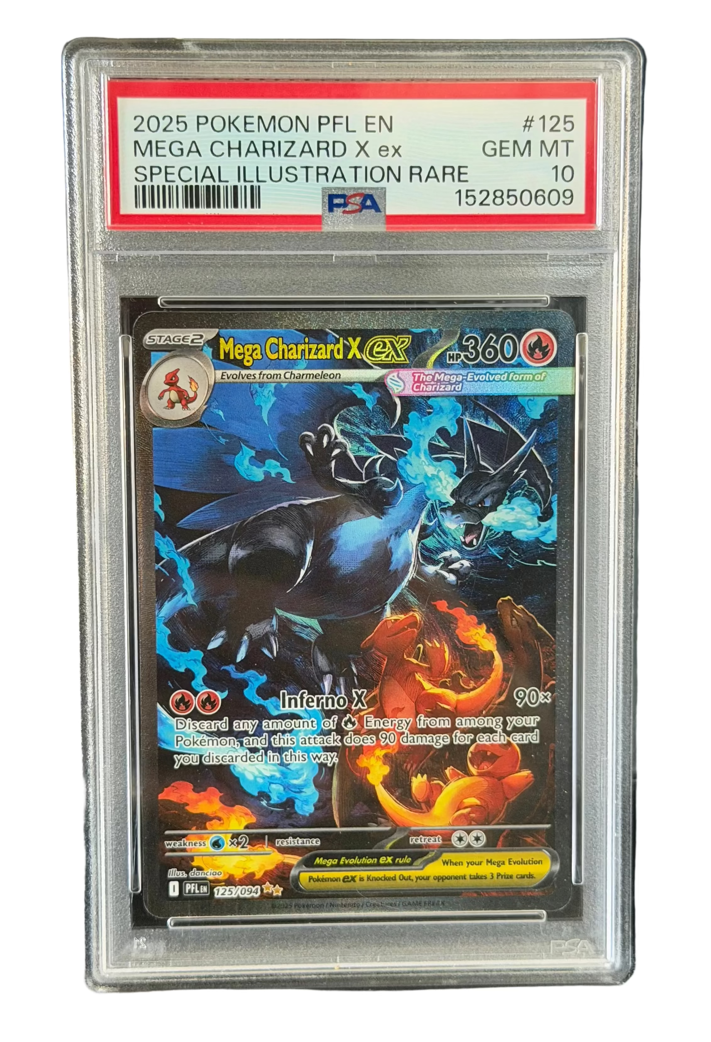 Mega Charizard X SIR - PSA 10