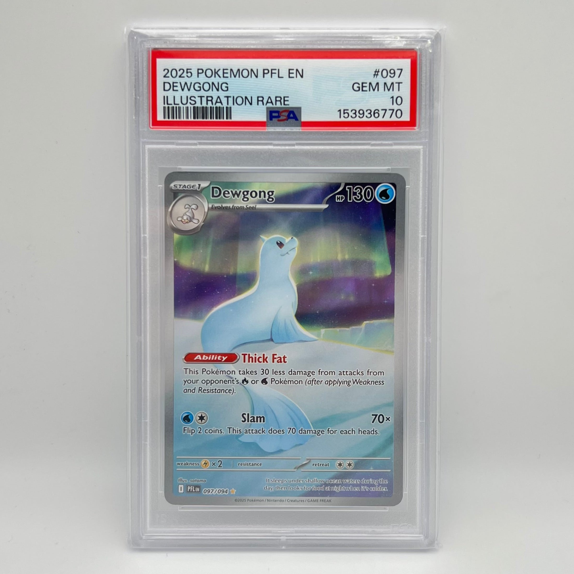 Dewgong 097/094 PSA 10
