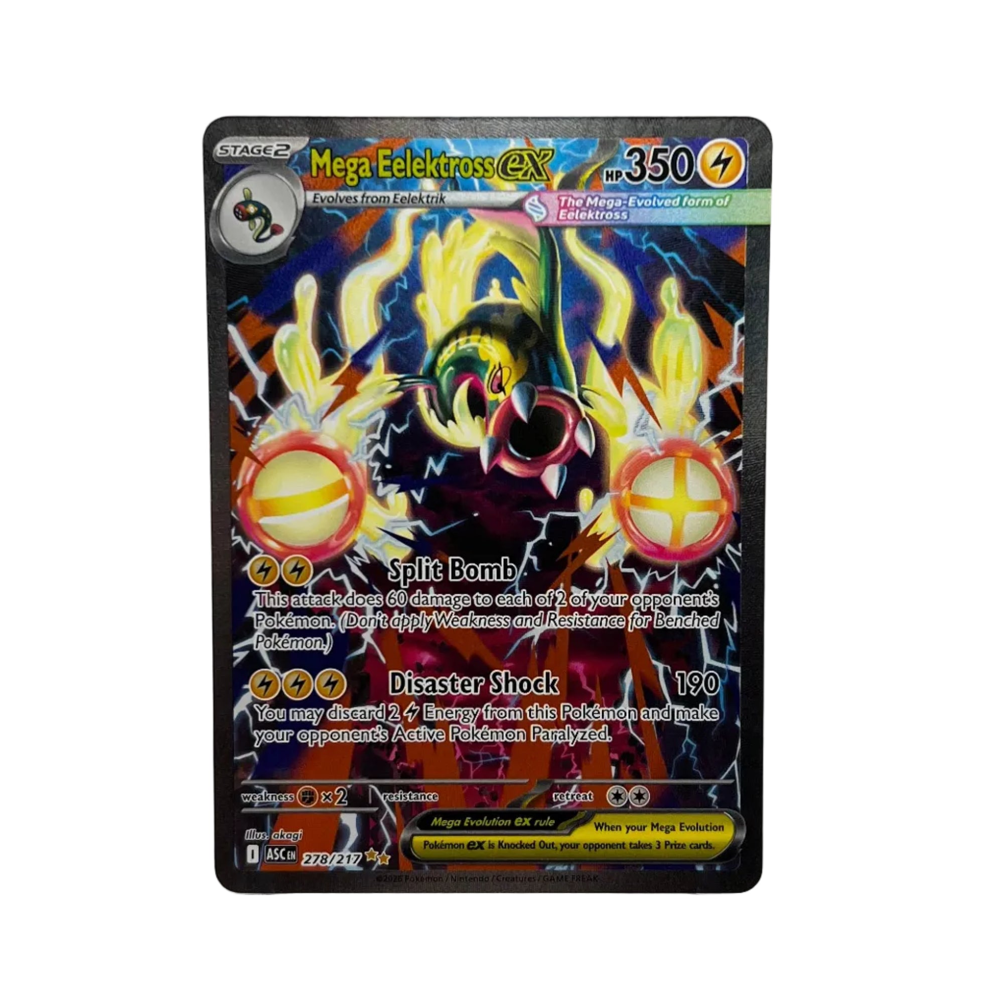 Mega Eelektross ex 278/217