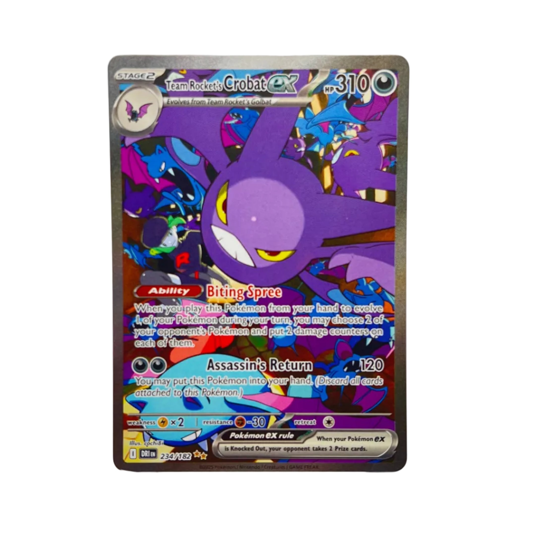 Team Rocket's Crobat ex 234/182