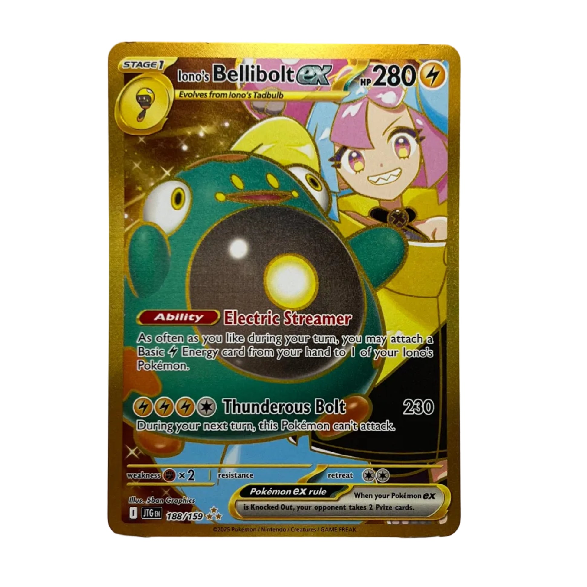 Iono's Bellibolt ex - 188/159