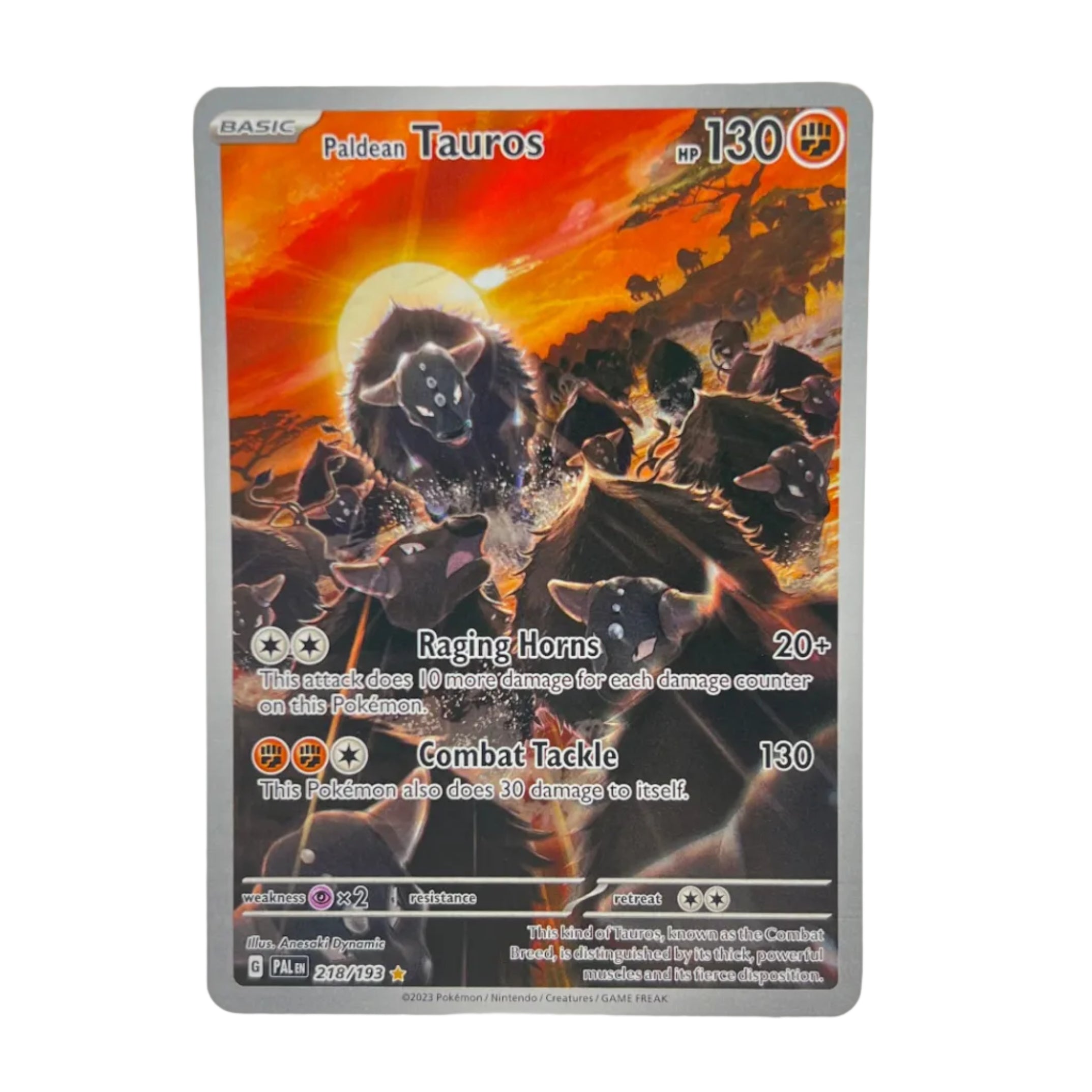 Paldean Tauros - 218/193