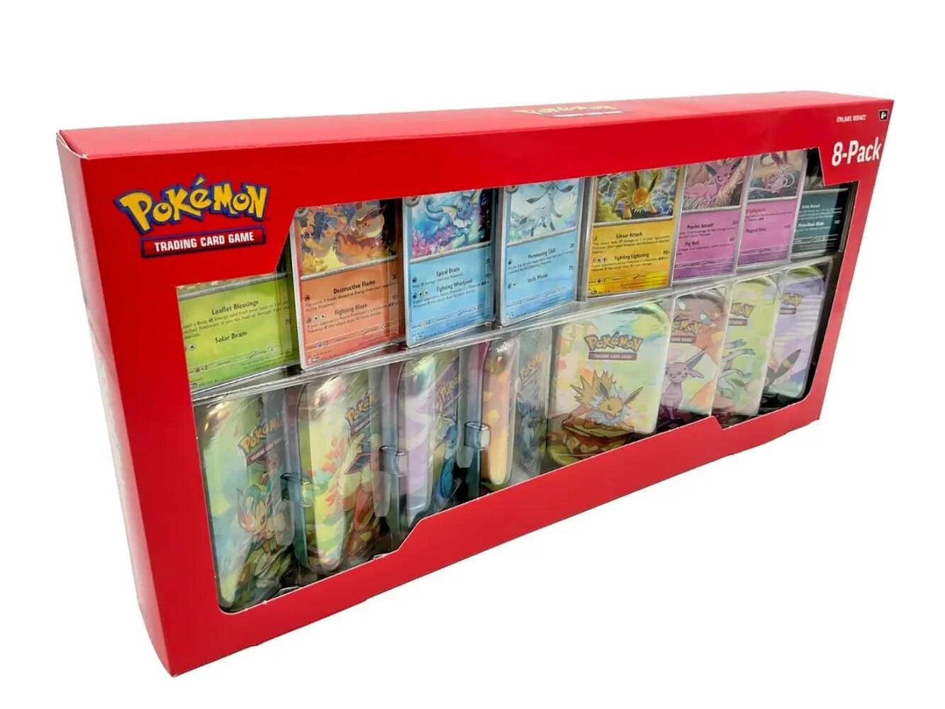 Costco Pokemon Prismatic Evolutions Mini Tin 8-Pack