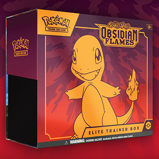 Pokemon TCG: Scarlet & Violet Obsidian Flames Factory Sealed Elite Trainer Box