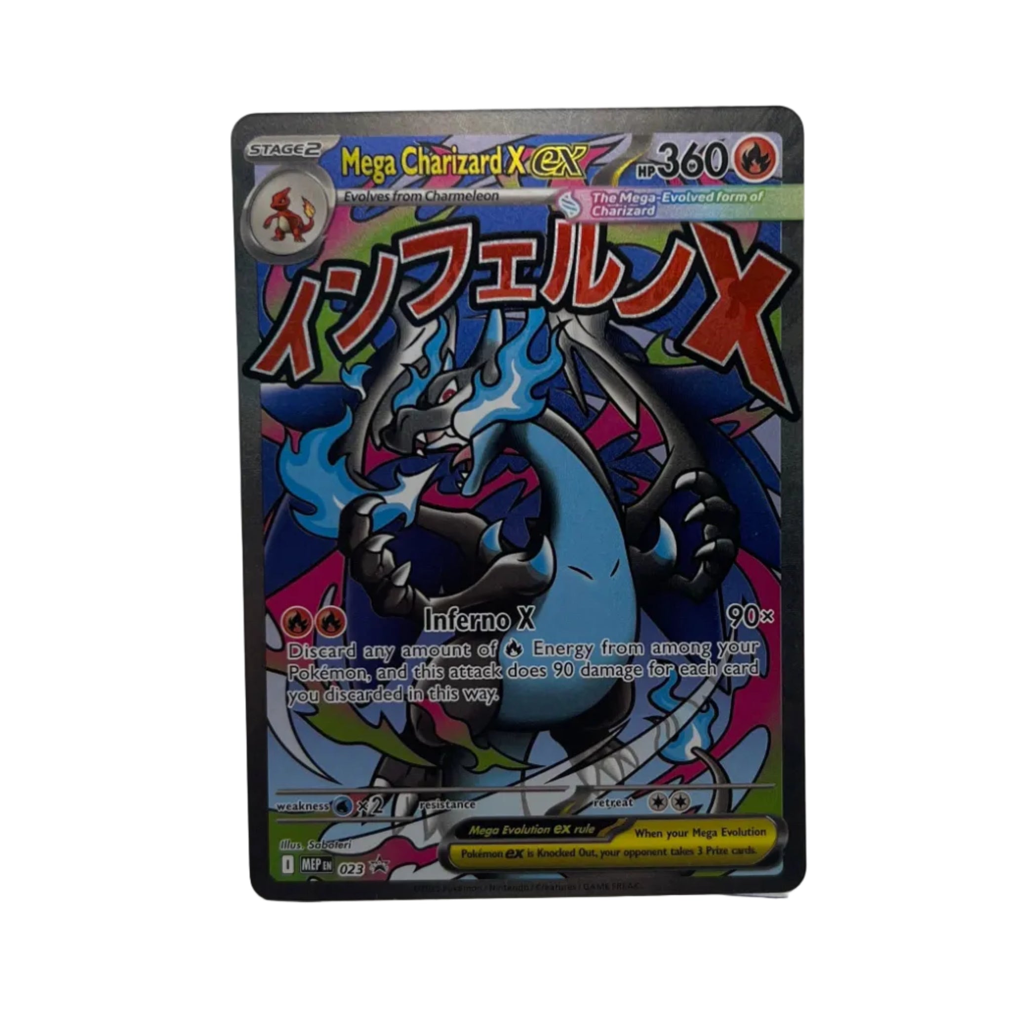 Mega Charizard X ex - 023 PROMO