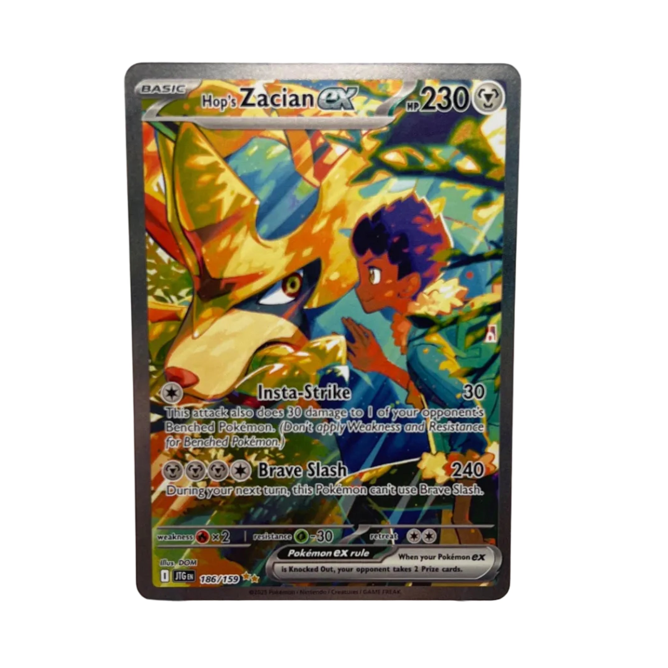 Hop's Zacian ex 186/159