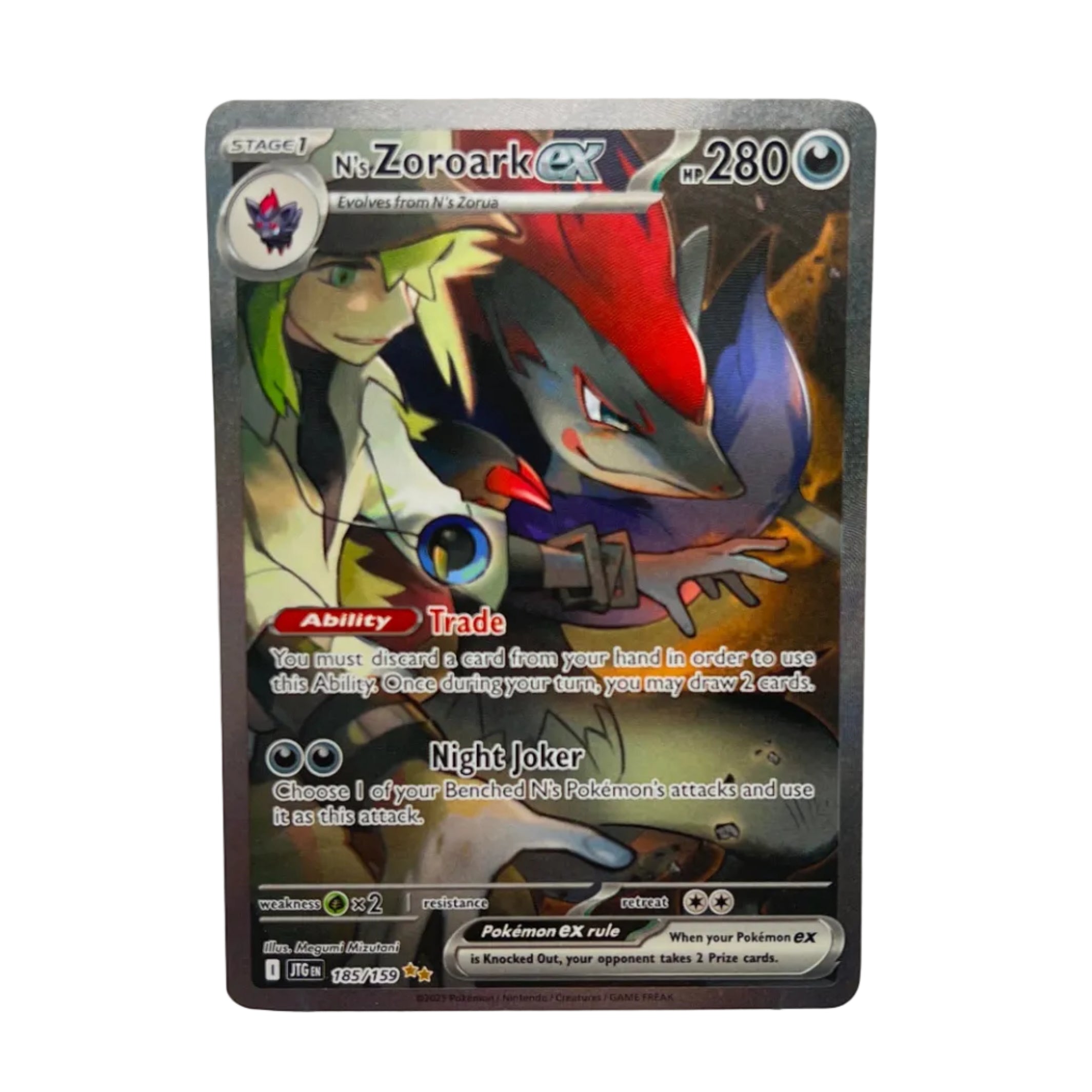 N's Zoroark ex 185/159