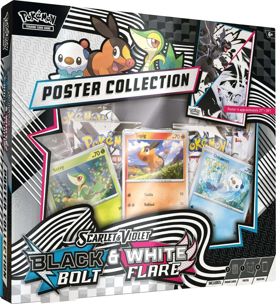 UNOVA Black Bolt & White Flare Poster Collection